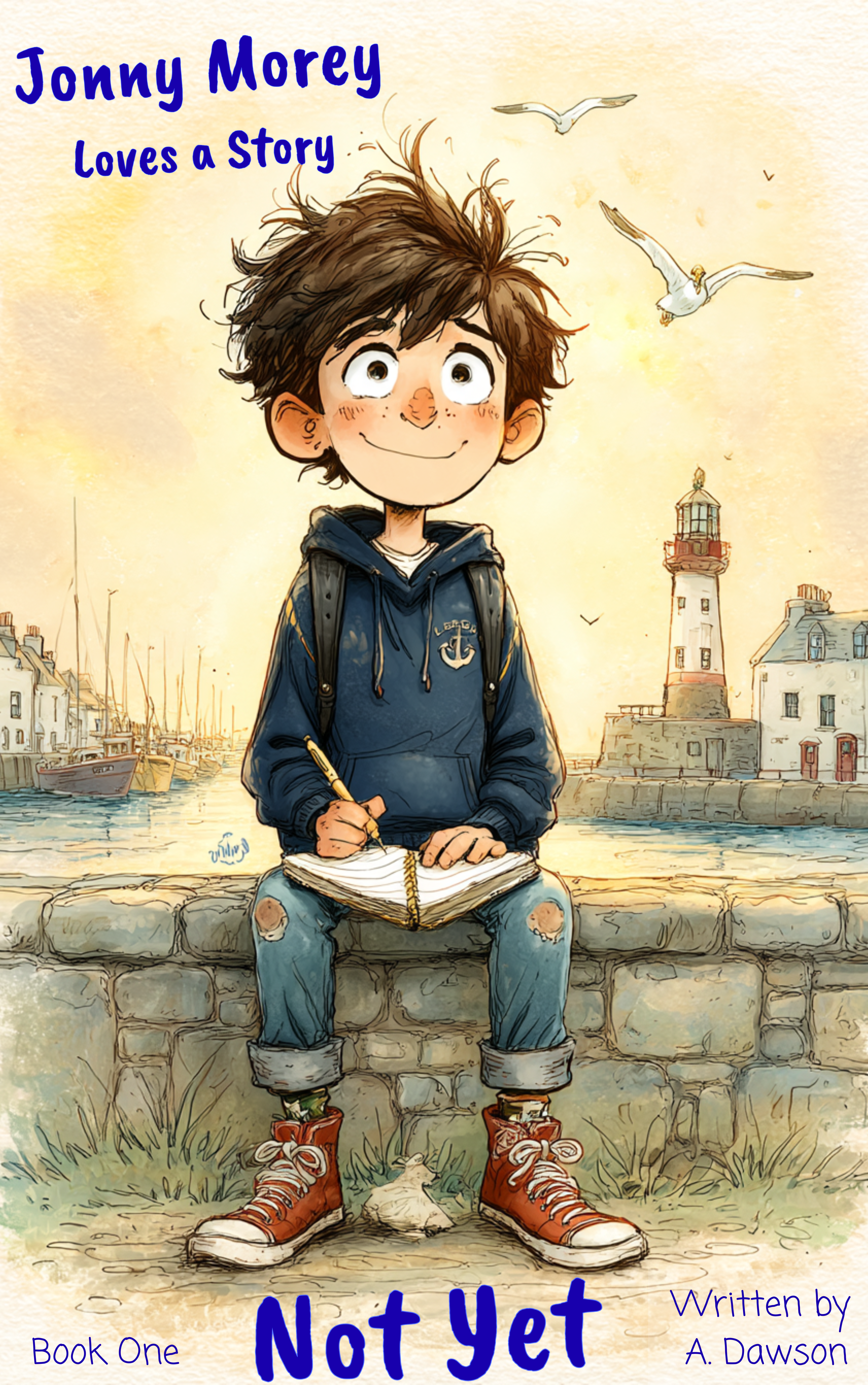 Jonny Morey Loves a Story — Book 1: Not Yet
